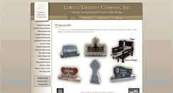 Desktop Screenshot of lowellgranite.com